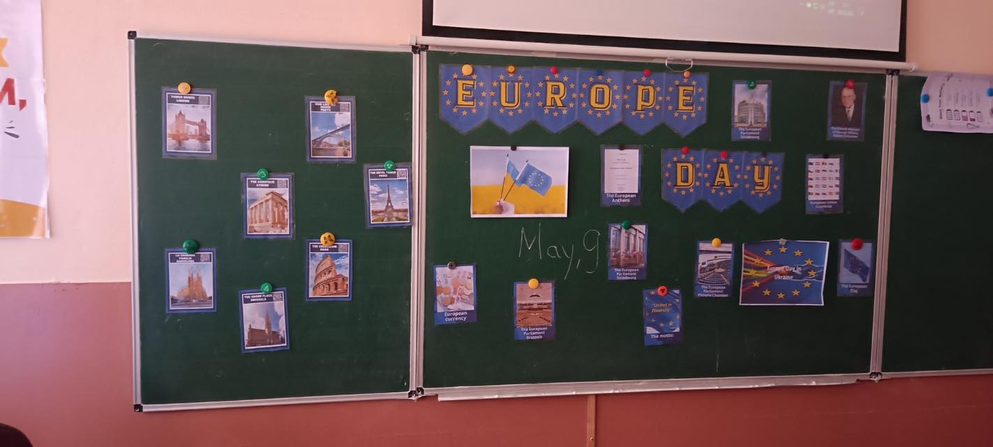 Щороку 9 травня європейська спільнота відзначає День Європи — свято миру, єдності та спільних цінностей. Цього дня у 7В класі відбувся тематичний урок англійської мови…